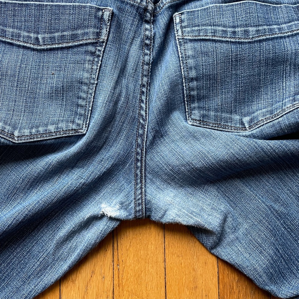 Flare Bootcut Womens Jeans GAP Stretch Size 10 Curvy - Picture 5 of 7